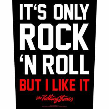 Merch The Rolling Stones: Zádová Nášivka It's Only Rock N' Roll