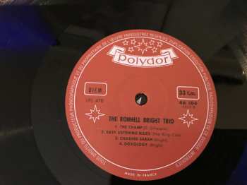 LP The Ronnell Bright Trio: The Ronnell Bright Trio LTD 80304