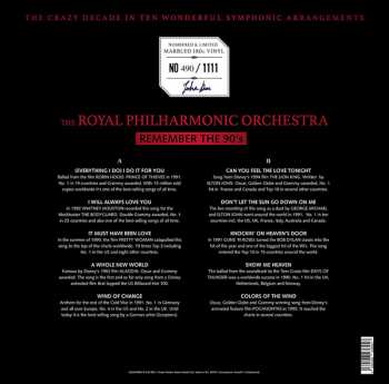 LP The Royal Philharmonic Orchestra: Remember The 90's LTD | NUM | CLR 398205