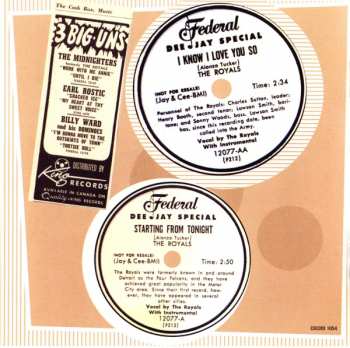 CD The Royals: The Federal Singles 105912