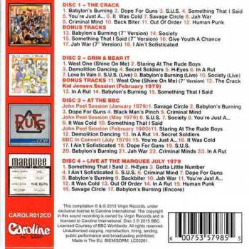 4CD/Box Set The Ruts: The Virgin Years 115269