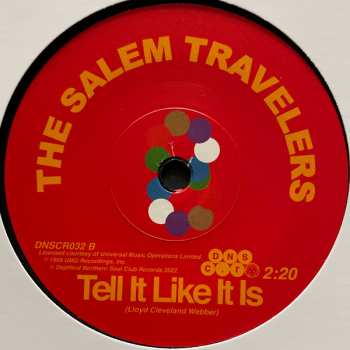 SP The Salem Travelers: Give Me Liberty Or Death / Tell It Like It Is 488765