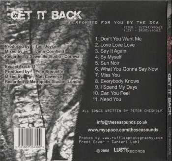 CD The Sea: Get It Back 268235
