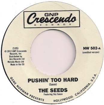 Album The Seeds: Pushin' Too Hard