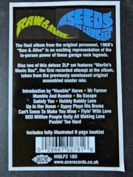 2LP The Seeds: Raw & Alive · Merlin's Music Box · The Seeds In Concert DLX
