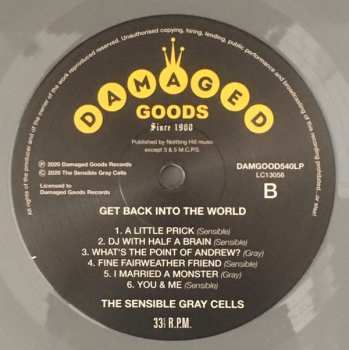 LP The Sensible Gray Cells: Get Back Into The World LTD 412127