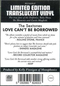 LP The Sextones: Love Can't Be Borrowed CLR | LTD
