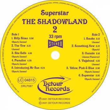 LP/CD The Shadowland: Superstar 257025