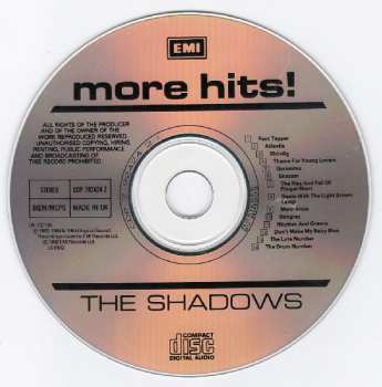 CD The Shadows: More Hits! The Shadows 533841