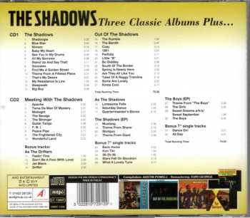 2CD The Shadows: Three Classic Albums Plus... 312469