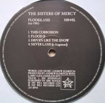 LP The Sisters Of Mercy: Floodland CLR | LTD