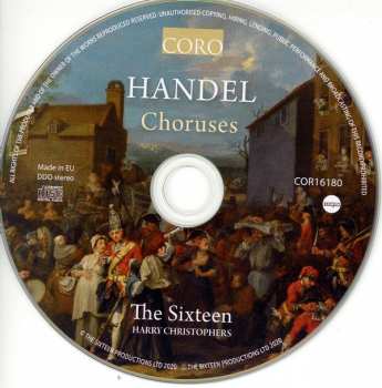 CD The Sixteen: Handel Choruses 298403