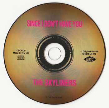 CD The Skyliners: Since I Don't Have You 262546