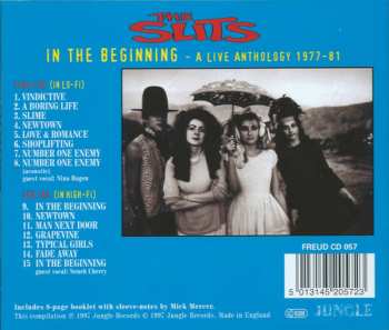 CD The Slits: In The Beginning (A Live Anthology 1977-81) 467395