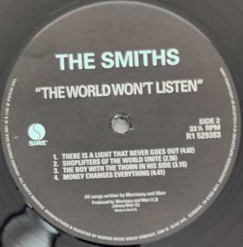 LP The Smiths: The World Won't Listen