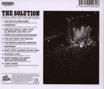 CD The Solution: Will Not Be Televised 227667