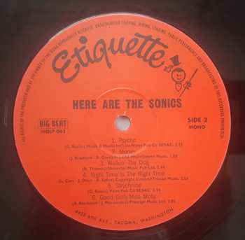 LP The Sonics: Here Are The Sonics!!! 134275