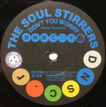 Album The Soul Stirrers: Don't You Worry / Memories Of Her Love Keep Haunting Me