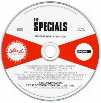 CD The Specials: Protest Songs 1924-2012 DLX | LTD 393136