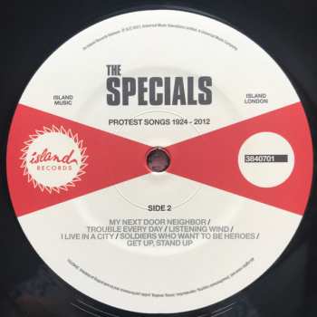 LP The Specials: Protest Songs 1924-2012 LTD 383917