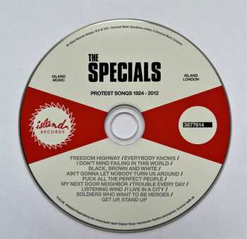 CD The Specials: Protest Songs 1924-2012 LTD 525905
