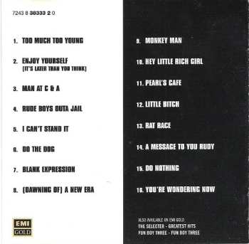 CD The Specials: Too Much Too Young