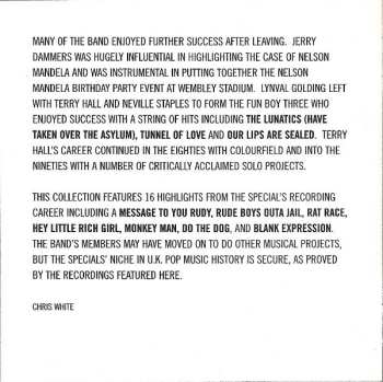 CD The Specials: Too Much Too Young