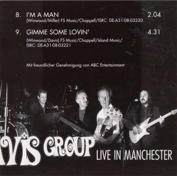 CD The Spencer Davis Group: Live In Manchester 499640