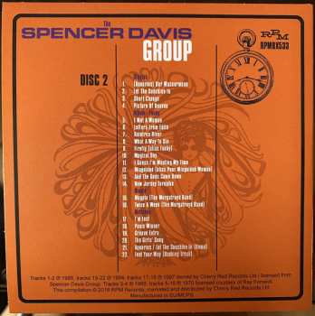3CD/Box Set The Spencer Davis Group: Taking Out Time: (Complete Recordings 1967-1969) 94441