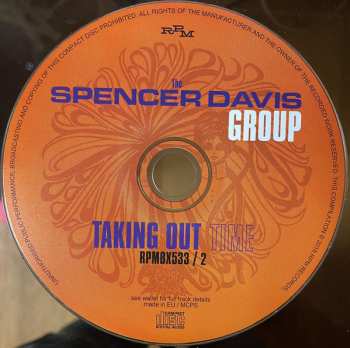3CD/Box Set The Spencer Davis Group: Taking Out Time: (Complete Recordings 1967-1969) 94441