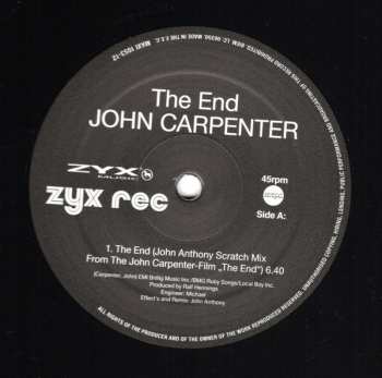 LP The Splash Band: John Carpenter's The End (Assault On Precinct 13) 173504