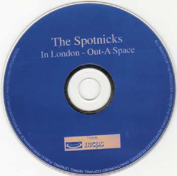 CD The Spotnicks: Out-a-Space, The Spotnicks In London 465501