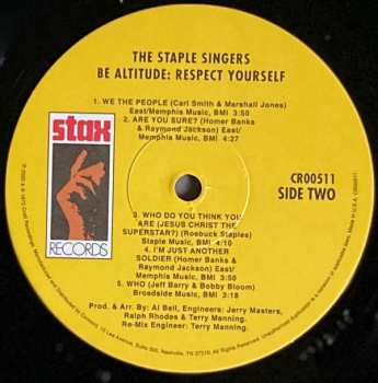 LP The Staple Singers: Be Altitude:  Respect Yourself 422263