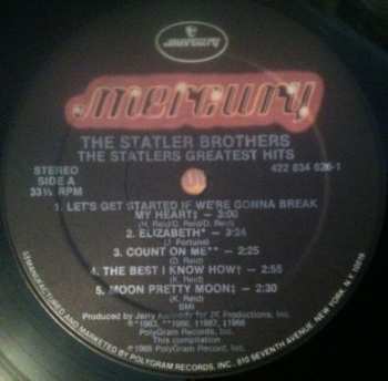 LP The Statler Brothers: The Statlers Greatest Hits 14938