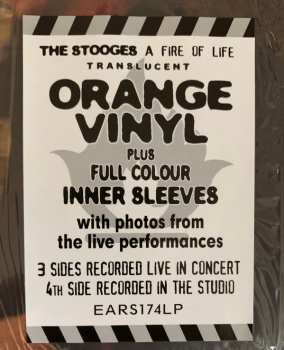 2LP The Stooges: A Fire Of Life CLR 416245