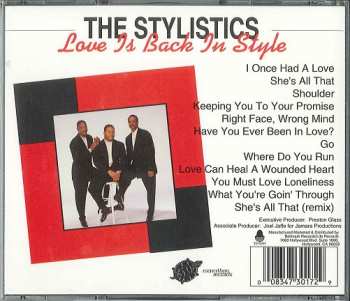 CD The Stylistics: Love Is Back In Style 540285