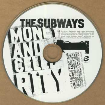 CD The Subways: Money And Celebrity 23921