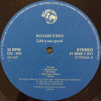 LP The Sugarcubes: Life's Too Good 468166