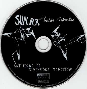 CD The Sun Ra Arkestra: Art Forms Of Dimensions Tomorrow 122942