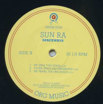 LP The Sun Ra Arkestra: Spaceways 348837