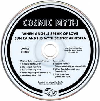 CD The Sun Ra Arkestra: When Angels Speak Of Love 296531