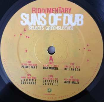 LP The Suns Of Dub: Suns Of Dub Selects Greensleeves 64158