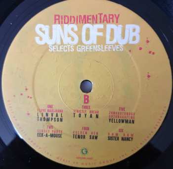 LP The Suns Of Dub: Suns Of Dub Selects Greensleeves 64158
