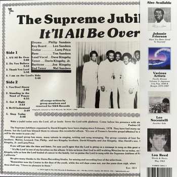 LP The Supreme Jubilees: It'll All Be Over CLR 483468