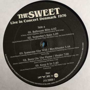 LP The Sweet: Live In Concert Denmark 1976 129549