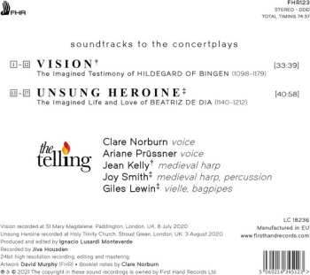 CD The Telling: Unsung Heroine • Vision  (Soundtracks To The Concertplays) 487779