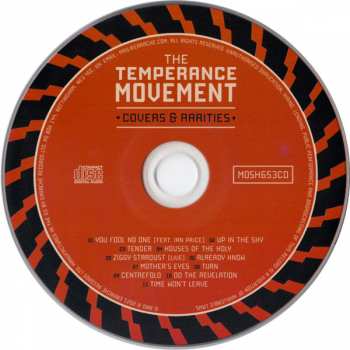 CD The Temperance Movement: Covers & Rarities