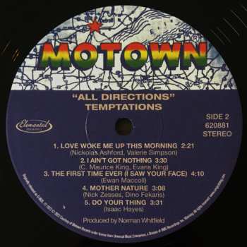 LP The Temptations: All Directions 509375