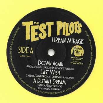 EP The Test Pilots: Urban Mirage LTD | CLR 71955