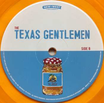 LP The Texas Gentlemen: TX Jelly CLR 72701